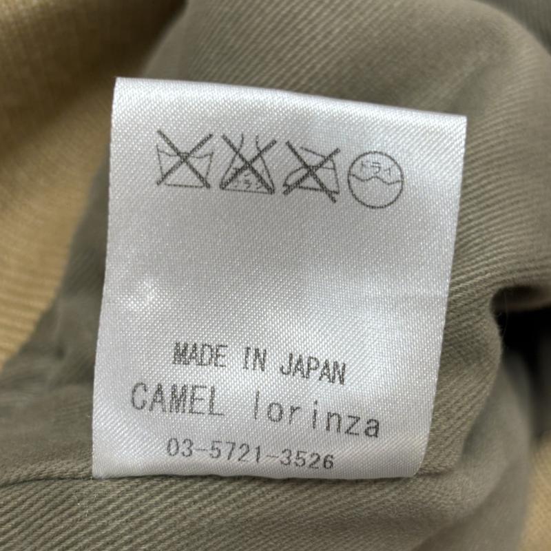 古着 USED ジャケット、上着 ジャンパー、ブルゾン CAMEL lorinza キャメル ロリンザ 日本製 ウール ヘリンボーン 無地 切替し スタジャン バーシティジャケット 46 黒 / ブラック / black X ベージュ / ベージュ / beige メンズ USED 古着 中古 50133691