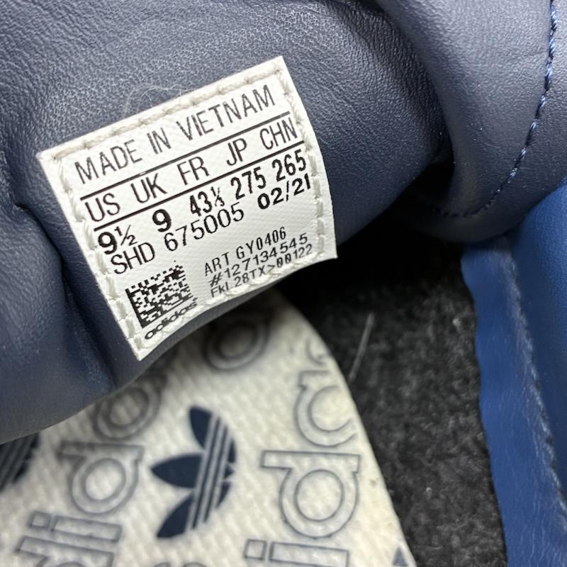 アディダスオリジナルス adidas originals スニーカー スニーカー CAMPUS 80s キャンパス 2021ss ハラコ スネークスキン GY0406 27.5cm ストライプ X ヘビ柄 紺 / ネイビー / navy X 白 / ホワイト / white メンズ USED 古着 中古 50133716
