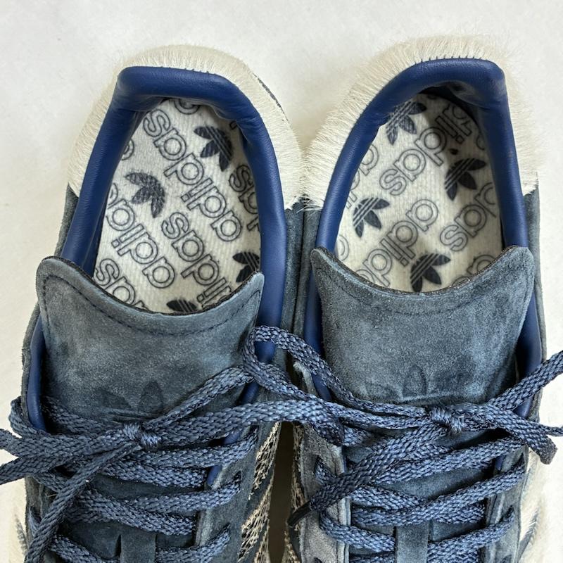 アディダスオリジナルス adidas originals スニーカー スニーカー CAMPUS 80s キャンパス 2021ss ハラコ スネークスキン GY0406 27.5cm ストライプ X ヘビ柄 紺 / ネイビー / navy X 白 / ホワイト / white メンズ USED 古着 中古 50133716