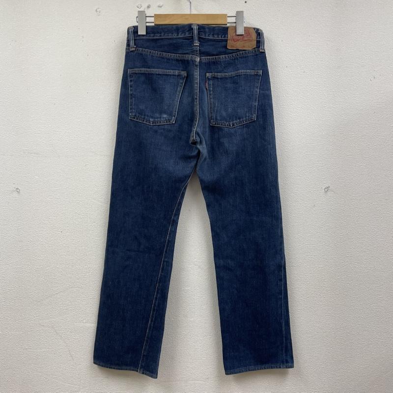 ドゥニーム Denime パンツ デニム、ジーンズ 旧ドゥニーム ORIZZONTI XXモデル 皮パッチ ストレート デニム パンツ ジーンズ ジーパン ボタンフライ 29インチ ロゴ、文字 インディゴ / インディゴ / Indigo メンズ USED 古着 中古 50133731