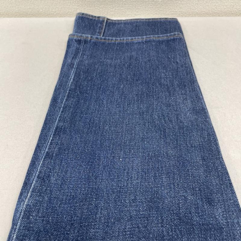 ドゥニーム Denime パンツ デニム、ジーンズ 旧ドゥニーム ORIZZONTI XXモデル 皮パッチ ストレート デニム パンツ ジーンズ ジーパン ボタンフライ 29インチ ロゴ、文字 インディゴ / インディゴ / Indigo メンズ USED 古着 中古 50133731