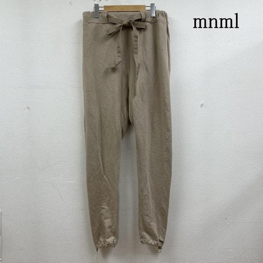ミニマル mnml パンツ ワークパンツ、ペインターパンツ Baggy Track Sweatpants トラックパンツ スウェットパンツ ソックスイン M 無地 ベージュ / ベージュ / beige メンズ USED 古着 中古 50133792