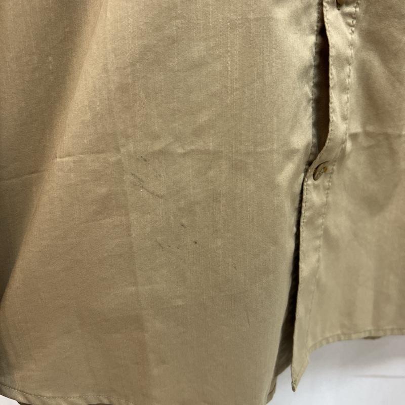 カーハート Carhartt シャツ、ブラウス 長袖 SOLID SHORT L/S SHIRT ボタンダウンシャツ ワークシャツ L ベージュ / ベージュ / beige メンズ USED 古着 中古 50133829
