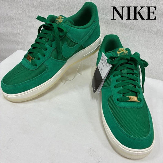 ナイキ NIKE スニーカー スニーカー 2024モデル AIR FORCE 1 LOW エアフォース Malachite FZ5222-300 29.5cm ロゴ、文字 緑 / グリーン / green X 白 / ホワイト / white X 金 / ゴールド / gold color メンズ USED 古着 中古 50133836