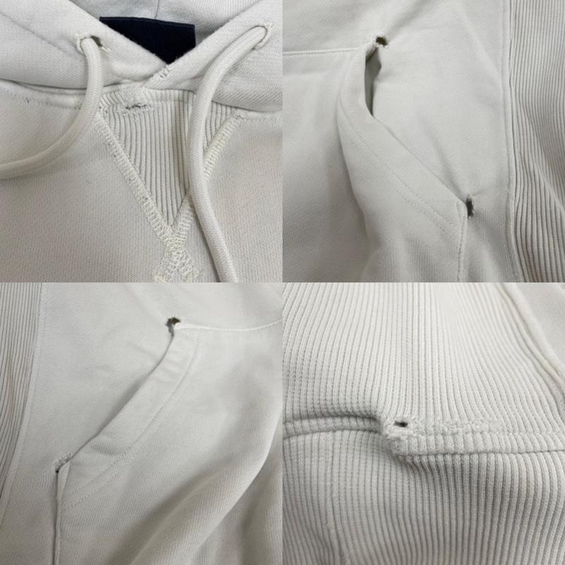 キス KITH パーカー 長袖 長袖 パーカー プルオーバー Williams III Hoodieミニボックス ロゴ 22-070-060-0023-1-0 M ロゴ、文字 X 刺繍 オフホワイト / オフホワイト / メンズ USED 古着 中古 50133886