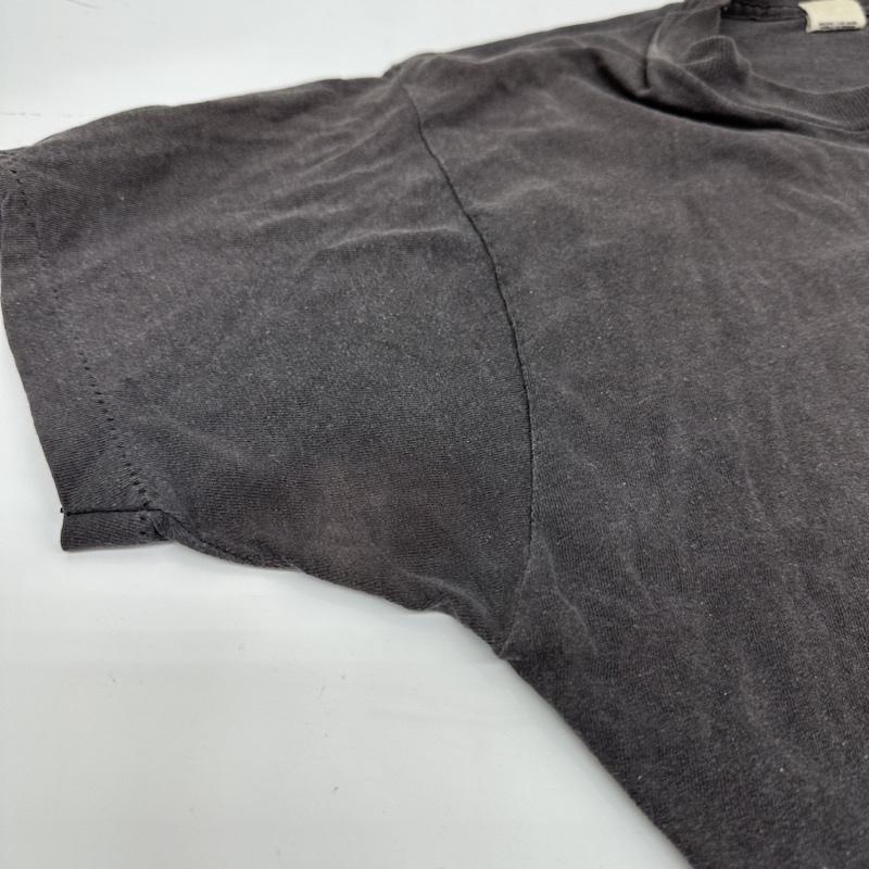 古着 USED Tシャツ 半袖 80s 89年製 Boothill Saloon FRUIT OF THE LOOM USA製 シングルステッチ フェード プリント Tシャツ L チャコールグレー / チャコールグレー / メンズ USED 古着 中古 50133996