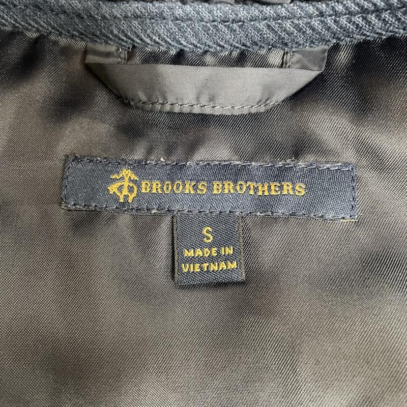 ブルックス ブラザーズ BROOKS BROTHERS ジャケット、上着 ジャンパー、ブルゾン キルト キルティング ジャケット スタンドカラー 中綿 ブルゾン ボタン S 無地 紺 / ネイビー / navy レディース USED 古着 中古 50134019