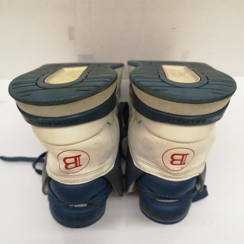 バルマン BALMAIN スニーカー スニーカー レザー ハイカット スニーカー 41 26.0cm 白 / ホワイト / white X 青 / ブルー / blue メンズ USED 古着 中古 50134042