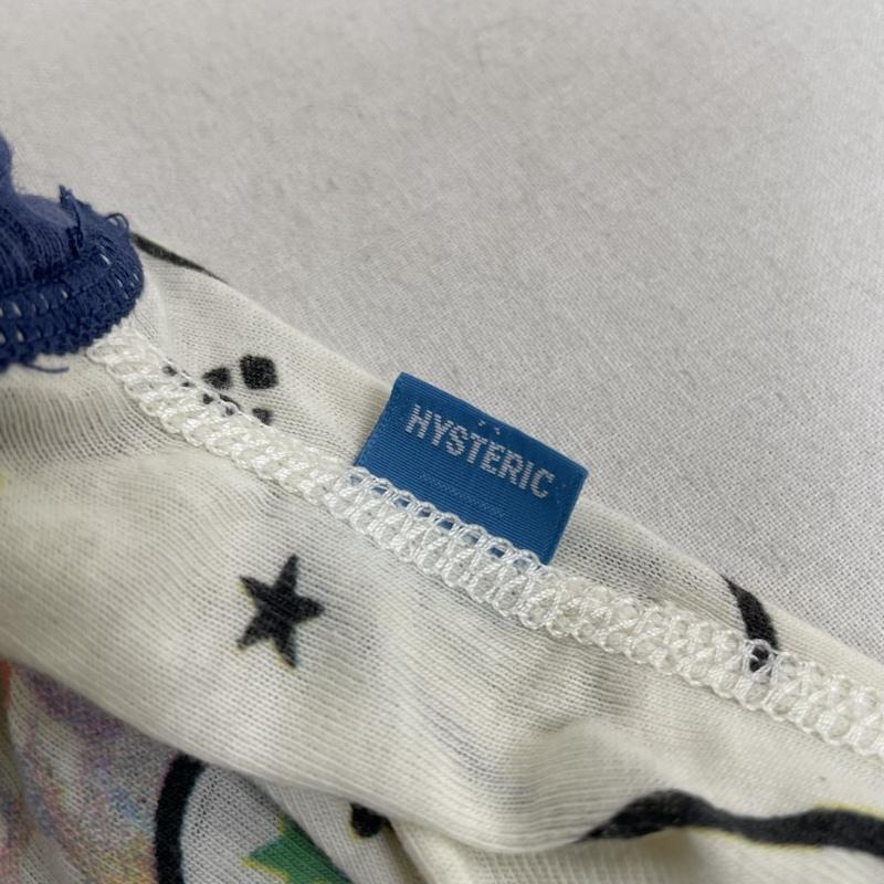 ヒステリックグラマー HYSTERIC GLAMOUR パンツ ワークパンツ、ペインターパンツ ビンテージ 総柄 スパッツ レギンス スウェット パンツ ウエストゴム 伸縮 FREE ロゴ、文字 X キャラクター X プリント マルチカラー / マルチカラー / multicolor レディース USED 古着 中古 50134055
