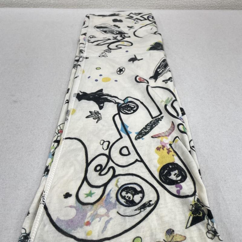ヒステリックグラマー HYSTERIC GLAMOUR パンツ ワークパンツ、ペインターパンツ ビンテージ 総柄 スパッツ レギンス スウェット パンツ ウエストゴム 伸縮 FREE ロゴ、文字 X キャラクター X プリント マルチカラー / マルチカラー / multicolor レディース USED 古着 中古 50134055