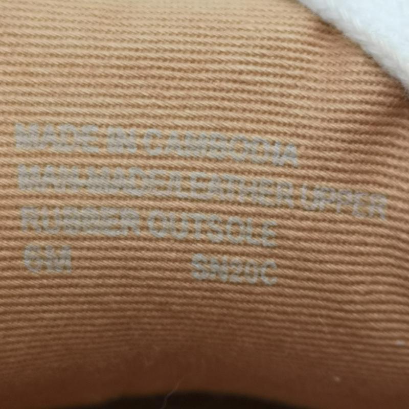 マイケルコース MICHAEL KORS スニーカー スニーカー MK シグネチャー ロゴ ローカット スニ－カ－ US：5 茶 / ブラウン / brown X 白 / ホワイト / white レディース USED 古着 中古 50134064