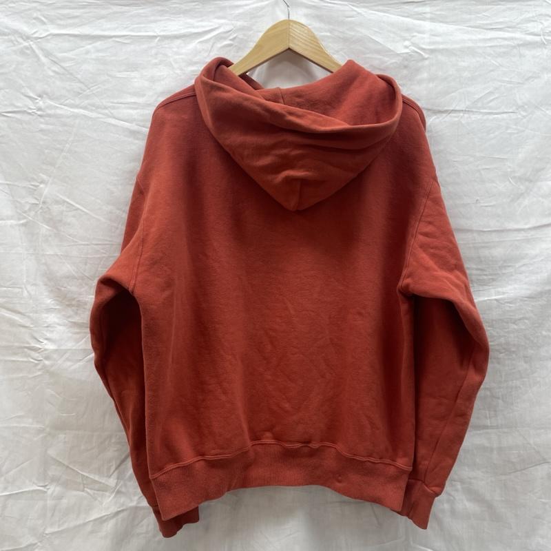 チャンピオン Champion パーカー 長袖 USA製 80S 赤 スウェット フェード レッド L 赤 / レッド / red メンズ USED 古着 中古 50134109