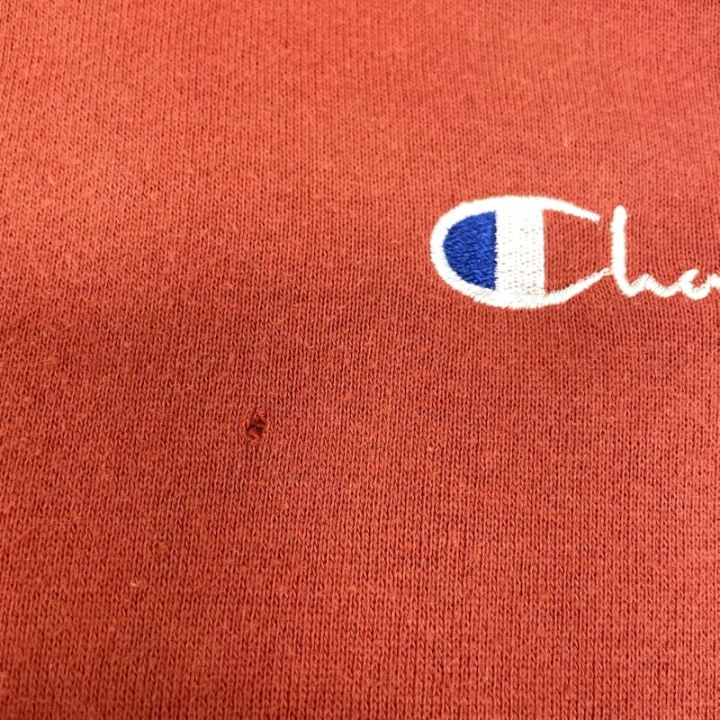 チャンピオン Champion パーカー 長袖 USA製 80S 赤 スウェット フェード レッド L 赤 / レッド / red メンズ USED 古着 中古 50134109