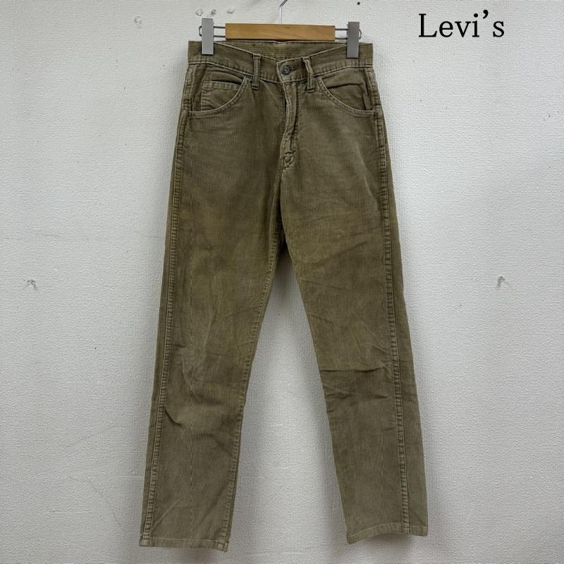リーバイス Levi s パンツ ワークパンツ、ペインターパンツ 60s コーデュロイ パンツ 白タブ BIGE M刻印 ベージュ / ベージュ / beige レディース USED 古着 中古 50134116