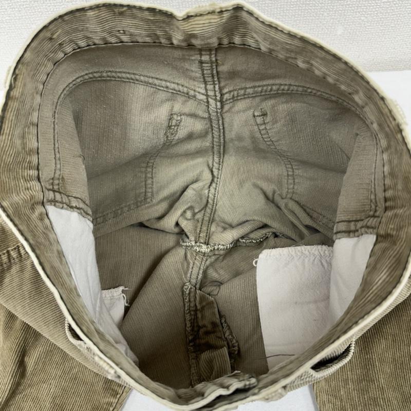 リーバイス Levi s パンツ ワークパンツ、ペインターパンツ 60s コーデュロイ パンツ 白タブ BIGE M刻印 ベージュ / ベージュ / beige レディース USED 古着 中古 50134116