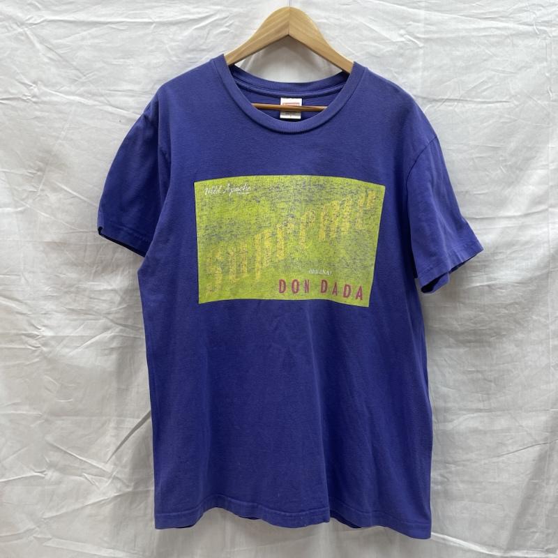 シュプリーム Supreme Tシャツ 半袖 14SS Wild Apache DON DADA アメリカ製 ドン ダダ コットン パープル L 紫 / パープル / purple メンズ USED 古着 中古 50134123