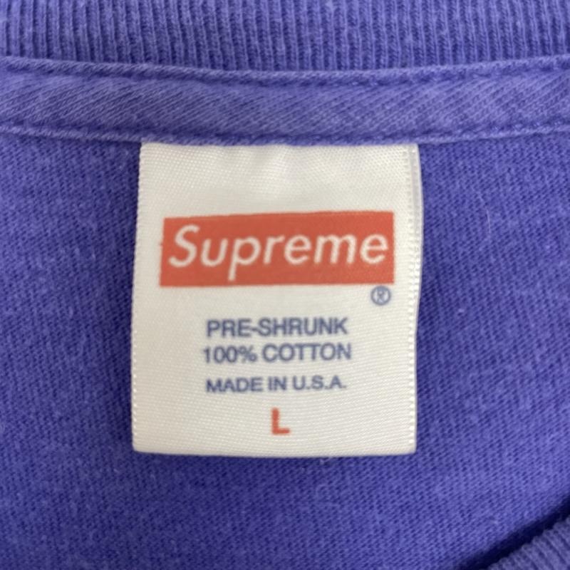 シュプリーム Supreme Tシャツ 半袖 14SS Wild Apache DON DADA アメリカ製 ドン ダダ コットン パープル L 紫 / パープル / purple メンズ USED 古着 中古 50134123