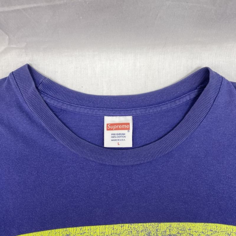 シュプリーム Supreme Tシャツ 半袖 14SS Wild Apache DON DADA アメリカ製 ドン ダダ コットン パープル L 紫 / パープル / purple メンズ USED 古着 中古 50134123