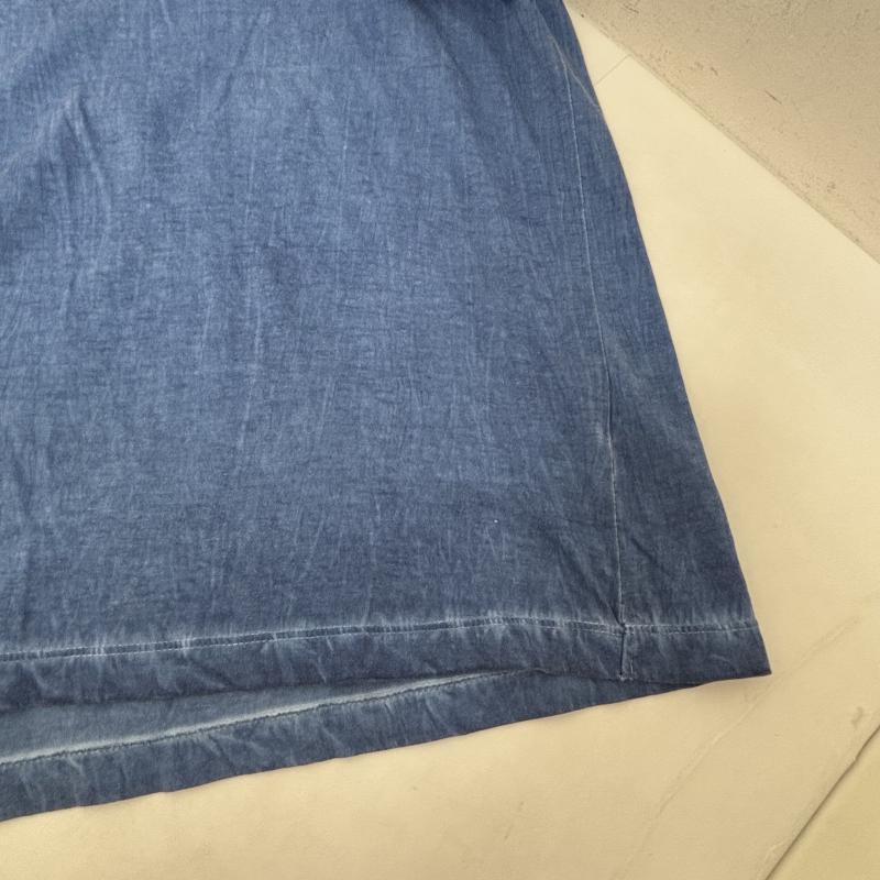 ディーゼル DIESEL Tシャツ 半袖 Tシャツ デニム風 ロゴ L メンズ USED 古着 中古 50134145
