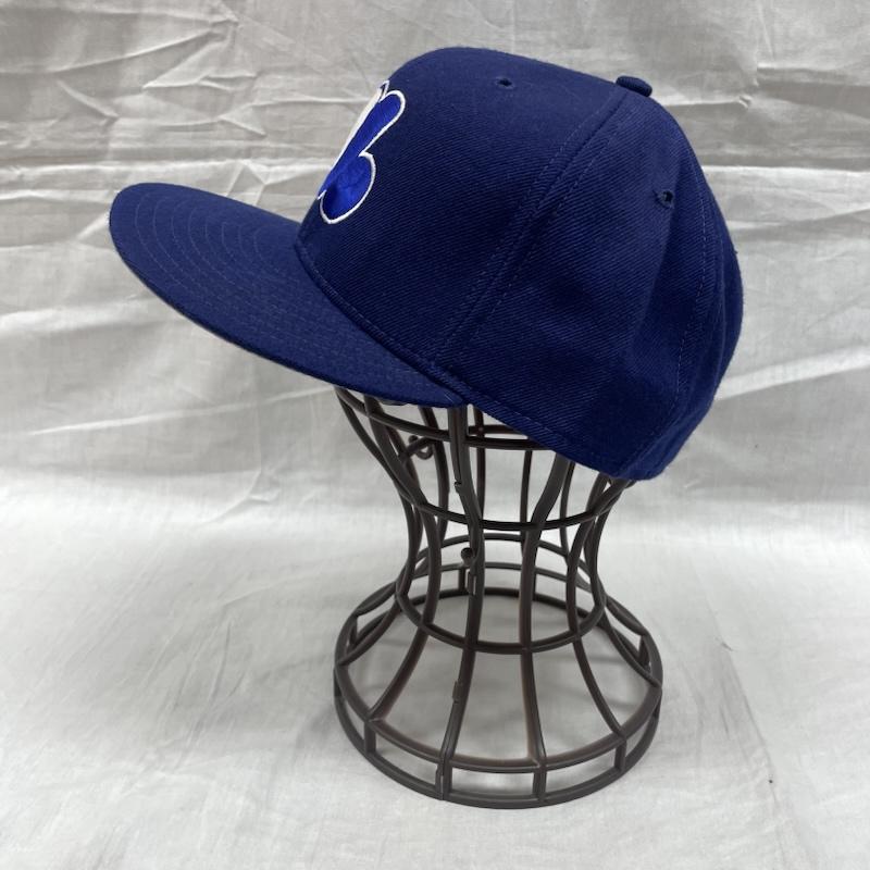 ニューエラ NEW ERA 帽子 キャップ 59fifty モントリオール エクスポズ USA製 ヴィンテージ ウール 80s～90s ブルー - 青 / ブルー / blue メンズ USED 古着 中古 50134147