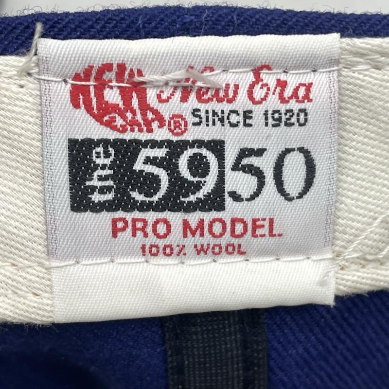 ニューエラ NEW ERA 帽子 キャップ 59fifty モントリオール エクスポズ USA製 ヴィンテージ ウール 80s～90s ブルー - 青 / ブルー / blue メンズ USED 古着 中古 50134147