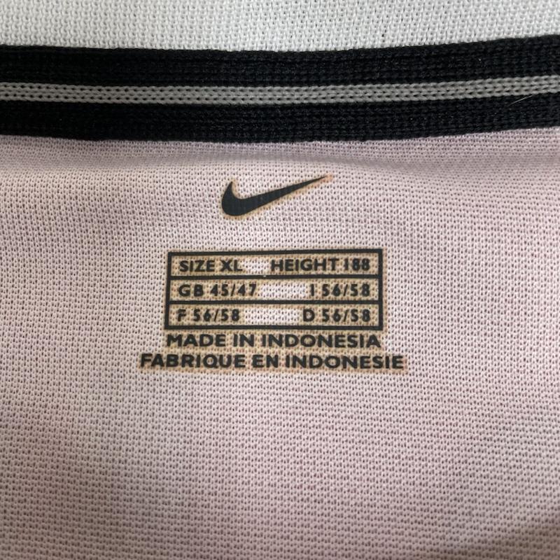 ナイキ NIKE カットソー 半袖 1 FCウニオン ベルリン ホーム サッカー ゲーム シャツ 00 - 01 XL ロゴ、文字 X プリント 白 / ホワイト / white X 黒 / ブラック / black X 赤 / レッド / red メンズ USED 古着 中古 50134192
