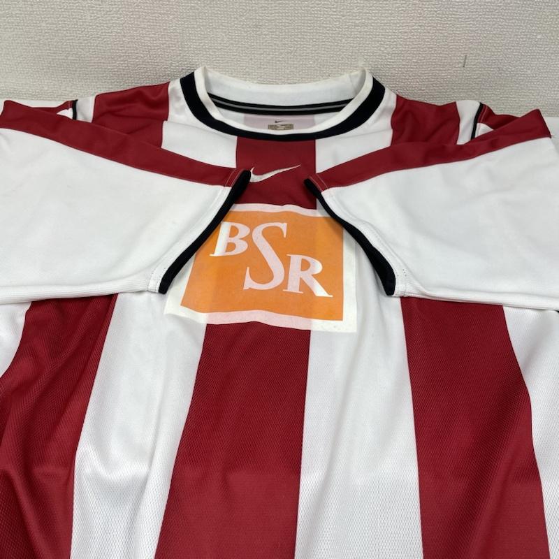 ナイキ NIKE カットソー 半袖 1 FCウニオン ベルリン ホーム サッカー ゲーム シャツ 00 - 01 XL ロゴ、文字 X プリント 白 / ホワイト / white X 黒 / ブラック / black X 赤 / レッド / red メンズ USED 古着 中古 50134192
