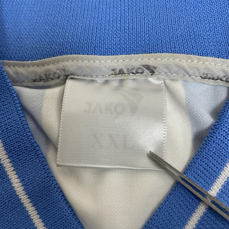 古着 USED カットソー 半袖 SCフライブルク エンブレム 刺繍 サッカーユニフォーム ドイツ ブンデスリーガ XXL ロゴ、文字 X プリント 白 / ホワイト / white X 水色 / ライトブルー / メンズ USED 古着 中古 50134195