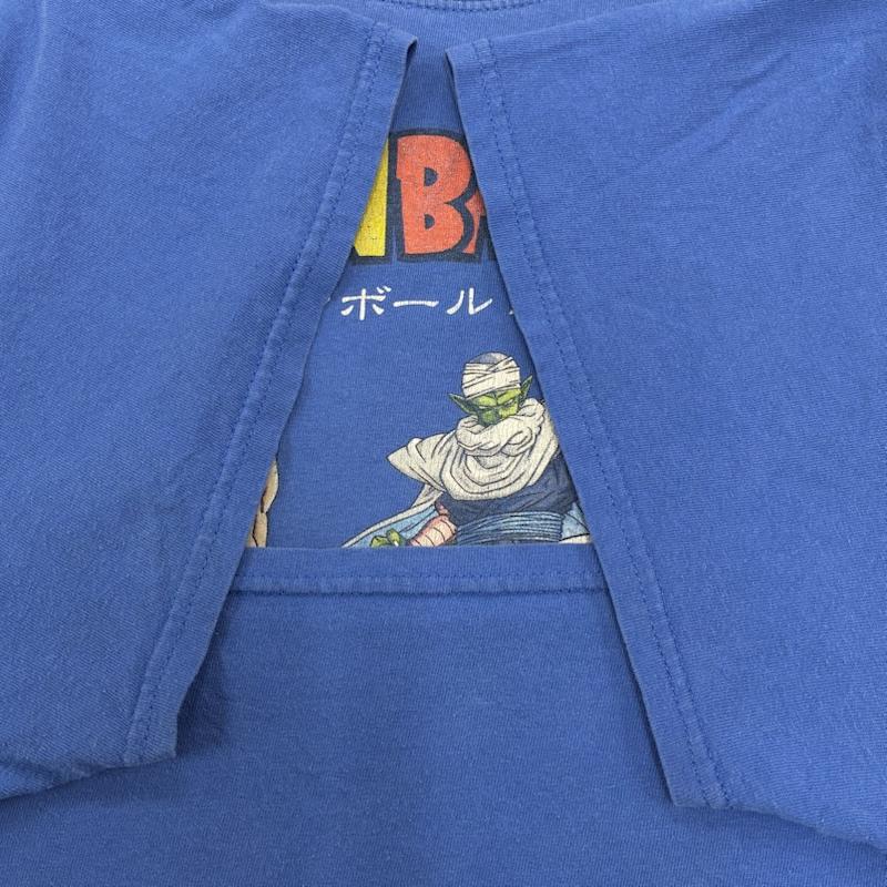 古着 USED Tシャツ 半袖 DRAGONBALL Z ドラゴンボール アニメ キャラクター 半袖 Tシャツ ビッグサイズ 3X - キャラクター X プリント 青 / ブルー / blue X マルチカラー / マルチカラー / multicolor メンズ USED 古着 中古 50134205