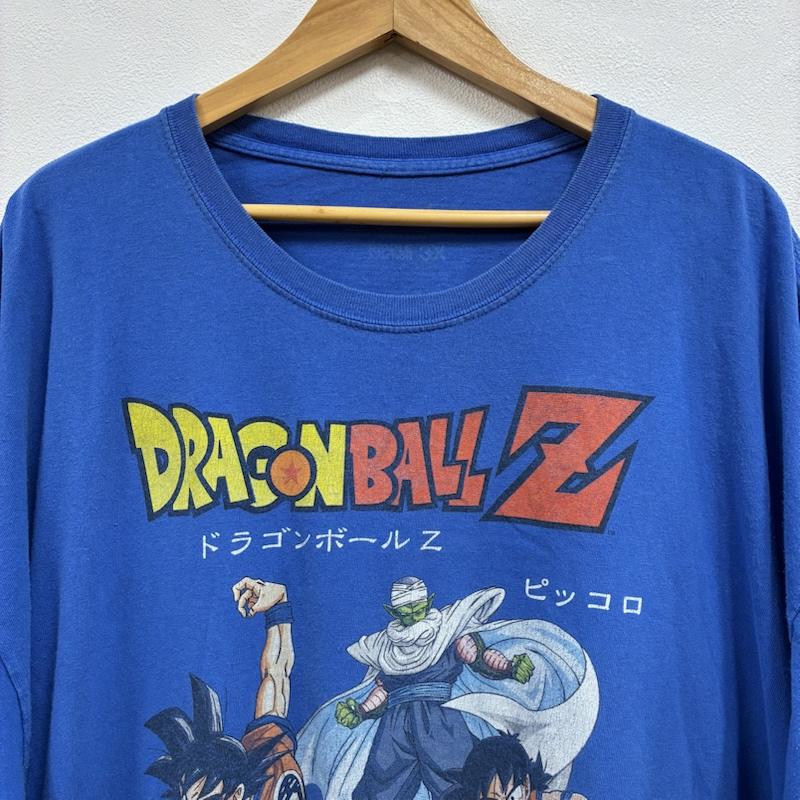 古着 USED Tシャツ 半袖 DRAGONBALL Z ドラゴンボール アニメ キャラクター 半袖 Tシャツ ビッグサイズ 3X - キャラクター X プリント 青 / ブルー / blue X マルチカラー / マルチカラー / multicolor メンズ USED 古着 中古 50134205