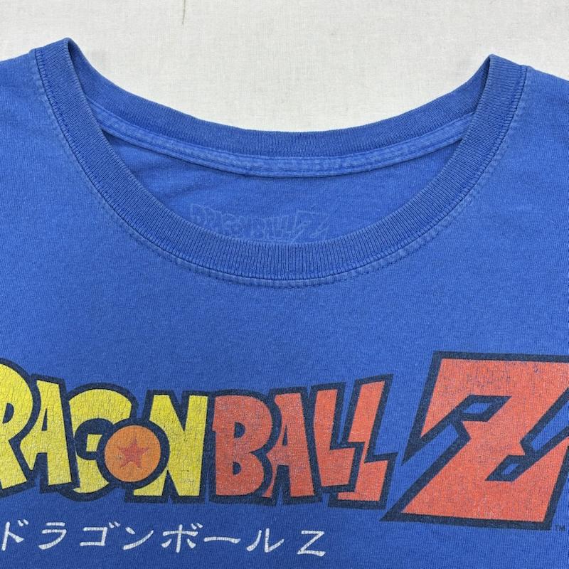 古着 USED Tシャツ 半袖 DRAGONBALL Z ドラゴンボール アニメ キャラクター 半袖 Tシャツ ビッグサイズ 3X - キャラクター X プリント 青 / ブルー / blue X マルチカラー / マルチカラー / multicolor メンズ USED 古着 中古 50134205