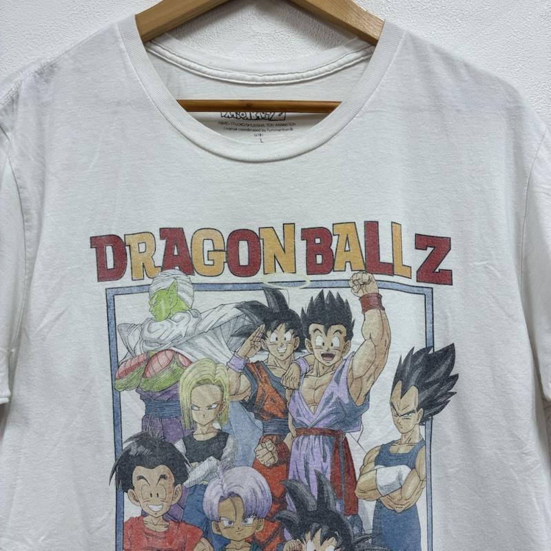 古着 USED Tシャツ 半袖 DRAGONBALL Z ドラゴンボール アニメ キャラクター 半袖 Tシャツ L キャラクター X プリント 白 / ホワイト / white X マルチカラー / マルチカラー / multicolor メンズ USED 古着 中古 50134216