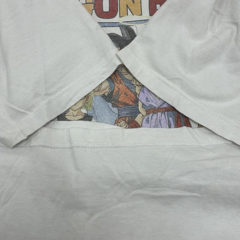 古着 USED Tシャツ 半袖 DRAGONBALL Z ドラゴンボール アニメ キャラクター 半袖 Tシャツ L キャラクター X プリント 白 / ホワイト / white X マルチカラー / マルチカラー / multicolor メンズ USED 古着 中古 50134216