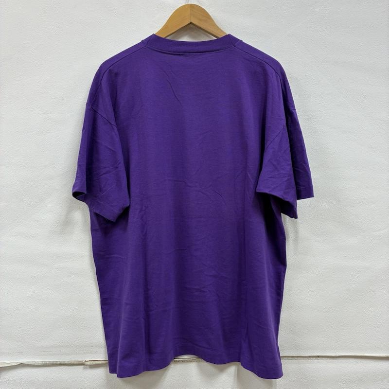 ヴィンテージ VINTAGE Tシャツ 半袖 D.A.R.E. 薬物乱用防止 DRUG ABUSE RESISTANCE EDUCATION シングルステッチ メッセージ Tシャツ - ロゴ、文字 X プリント 紫 / パープル / purple X 黄緑 / イエローグリーン / X 白 / ホワイト / white メンズ USED 古着 中古 50134232