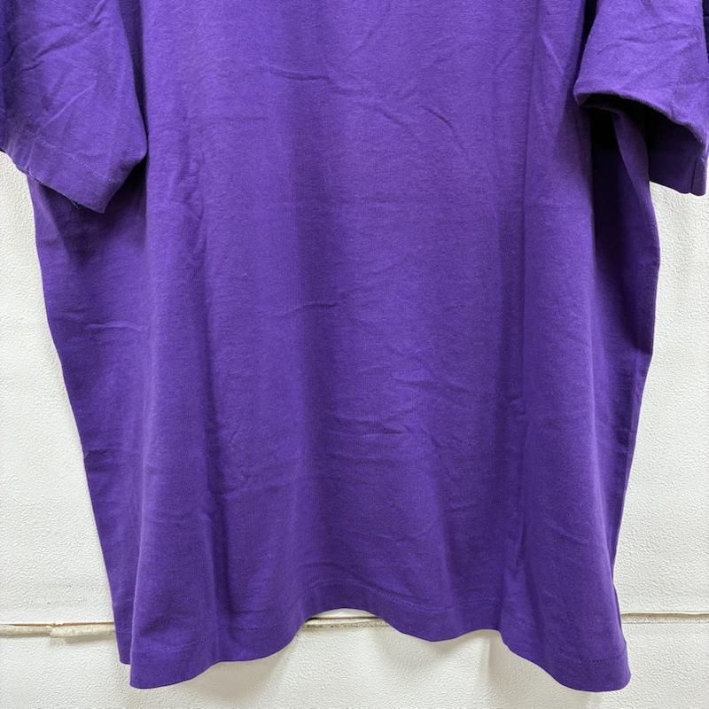 ヴィンテージ VINTAGE Tシャツ 半袖 D.A.R.E. 薬物乱用防止 DRUG ABUSE RESISTANCE EDUCATION シングルステッチ メッセージ Tシャツ - ロゴ、文字 X プリント 紫 / パープル / purple X 黄緑 / イエローグリーン / X 白 / ホワイト / white メンズ USED 古着 中古 50134232