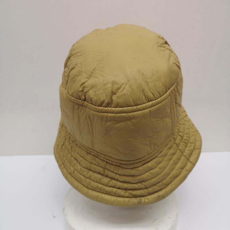 ドリスヴァンノッテン DRIES VAN NOTEN 帽子 ハット トップステッチ 中綿 ナイロン バケット ハット M/L - 黄 / イエロー / yellow メンズ USED 古着 中古 50134286