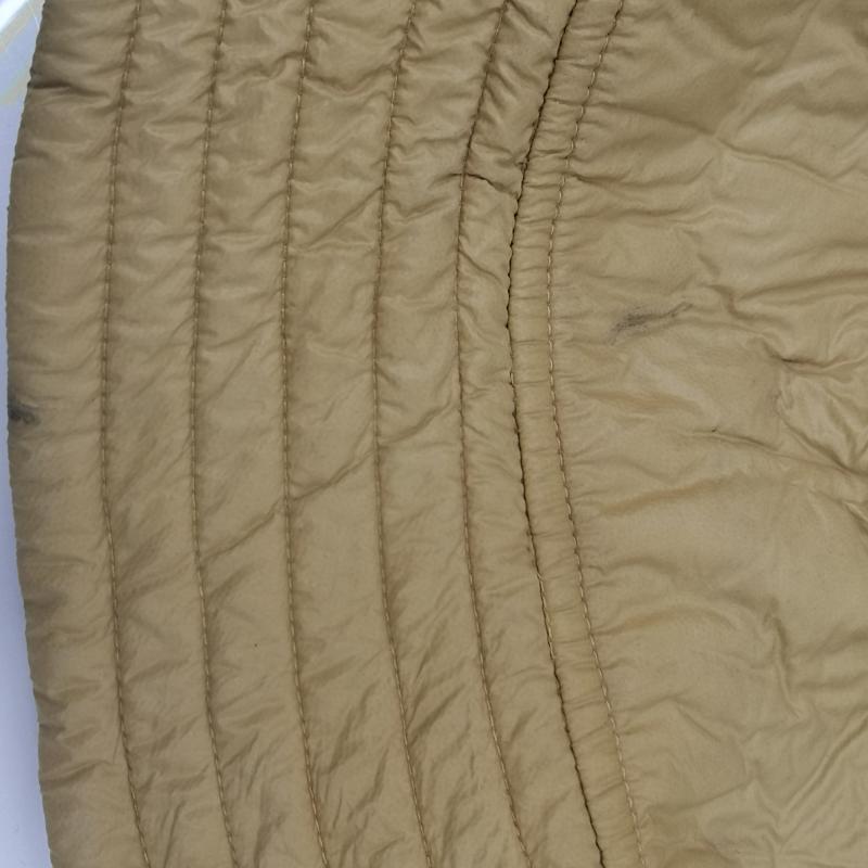 ドリスヴァンノッテン DRIES VAN NOTEN 帽子 ハット トップステッチ 中綿 ナイロン バケット ハット M/L - 黄 / イエロー / yellow メンズ USED 古着 中古 50134286