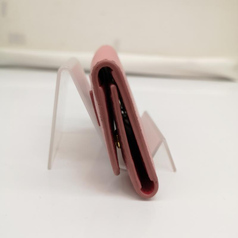プラダ PRADA キーケース キーケース 6連キーケース レザー サフィアーノ フィオッコ リボン - 桃 / ピンク / pink レディース USED 古着 中古 50134298