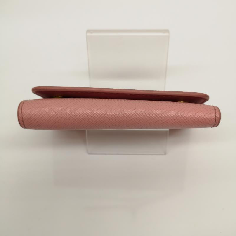 プラダ PRADA キーケース キーケース 6連キーケース レザー サフィアーノ フィオッコ リボン - 桃 / ピンク / pink レディース USED 古着 中古 50134298