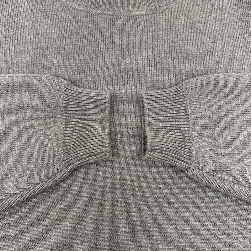 フィアーオブゴッド Fear of God ニット、セーター 長袖 Eternal Merino Knit Crewneck バージン ウール クルー ネック ニット XL 灰 / グレー / gray X ベージュ / ベージュ / beige メンズ USED 古着 中古 50134301