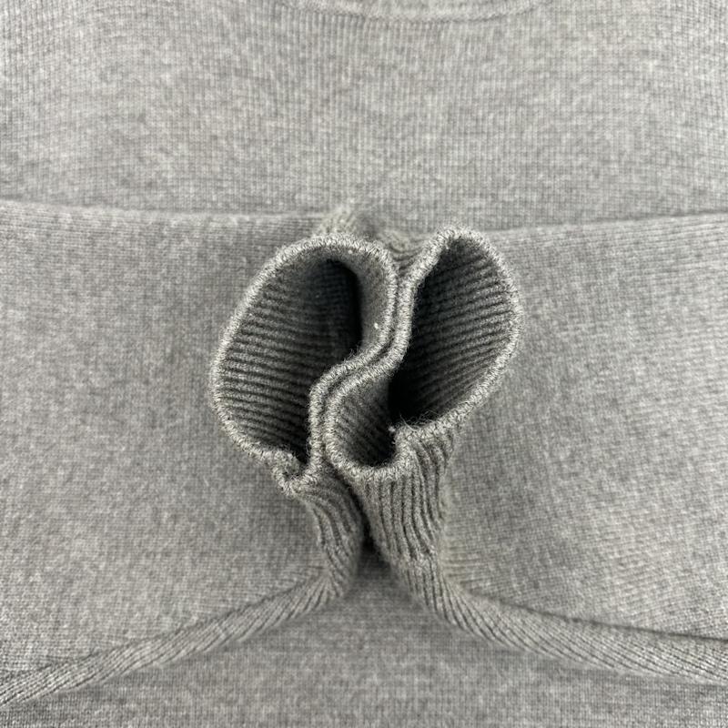フィアーオブゴッド Fear of God ニット、セーター 長袖 Eternal Merino Knit Crewneck バージン ウール クルー ネック ニット XL 灰 / グレー / gray X ベージュ / ベージュ / beige メンズ USED 古着 中古 50134301