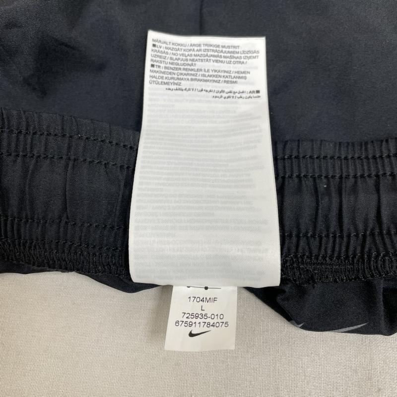 ナイキ NIKE パンツ ショートパンツ VFL ヴォルフスブルク ドイツ ショーツ 伸縮性 725935-010 L ロゴ、文字 X プリント 黒 / ブラック / black メンズ USED 古着 中古 50134310