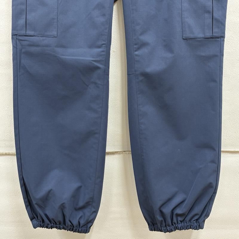 ホールアース Whole Earth ボトムス ボトムス ナイロン カーゴパンツ 裾絞り WE2SDZ39 アウトドア XL ワンポイント X ロゴ、文字 X 刺繍 青 / ブルー / blue メンズ USED 古着 中古 50134384