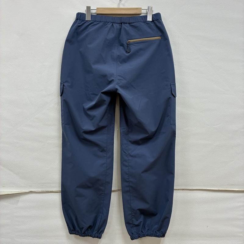 ホールアース Whole Earth ボトムス ボトムス ナイロン カーゴパンツ 裾絞り WE2SDZ39 アウトドア XL ワンポイント X ロゴ、文字 X 刺繍 青 / ブルー / blue メンズ USED 古着 中古 50134384