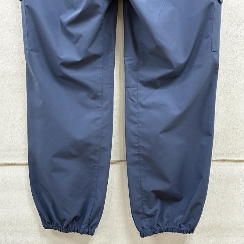 ホールアース Whole Earth ボトムス ボトムス ナイロン カーゴパンツ 裾絞り WE2SDZ39 アウトドア XL ワンポイント X ロゴ、文字 X 刺繍 青 / ブルー / blue メンズ USED 古着 中古 50134384
