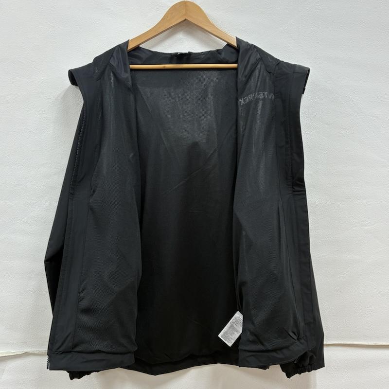 アディダス adidas ジャケット、上着 ジャンパー、ブルゾン テレックス マルチ 2層構造 RAIN. RDY ジャケット JN8804 マウンテン パーカー L ワンポイント X ロゴ、文字 X プリント 黒 / ブラック / black X 白 / ホワイト / white メンズ USED 古着 中古 50134386