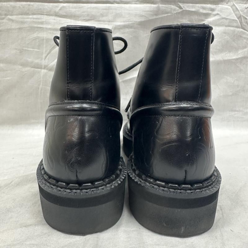 アベイシングエイプ A BATHING APE ブーツ 一般 BBK BO FTCBB1M F BAPE BLACK × FOOT THE COACHER レザー ブーツ US：7 黒 / ブラック / black メンズ USED 古着 中古 50134415