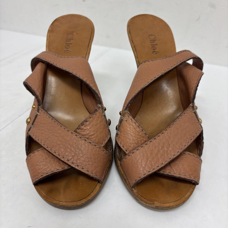 クロエ Chloe サンダル サンダル レザー サンダル パンプス ベルト 35 1/2 - レディース USED 古着 中古 50134425