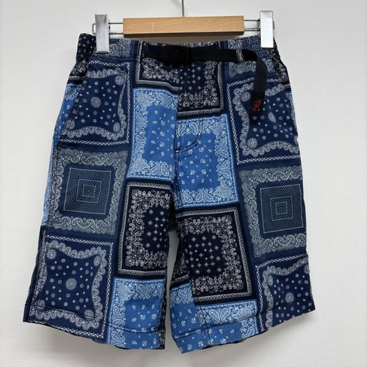 グラミチ GRAMICCI パンツ ショートパンツ ショートパンツ ウェザースタンダードショーツ GMP-21S020 VANDANA NAVY S 紺 / ネイビー / navy メンズ USED 古着 中古 50134436