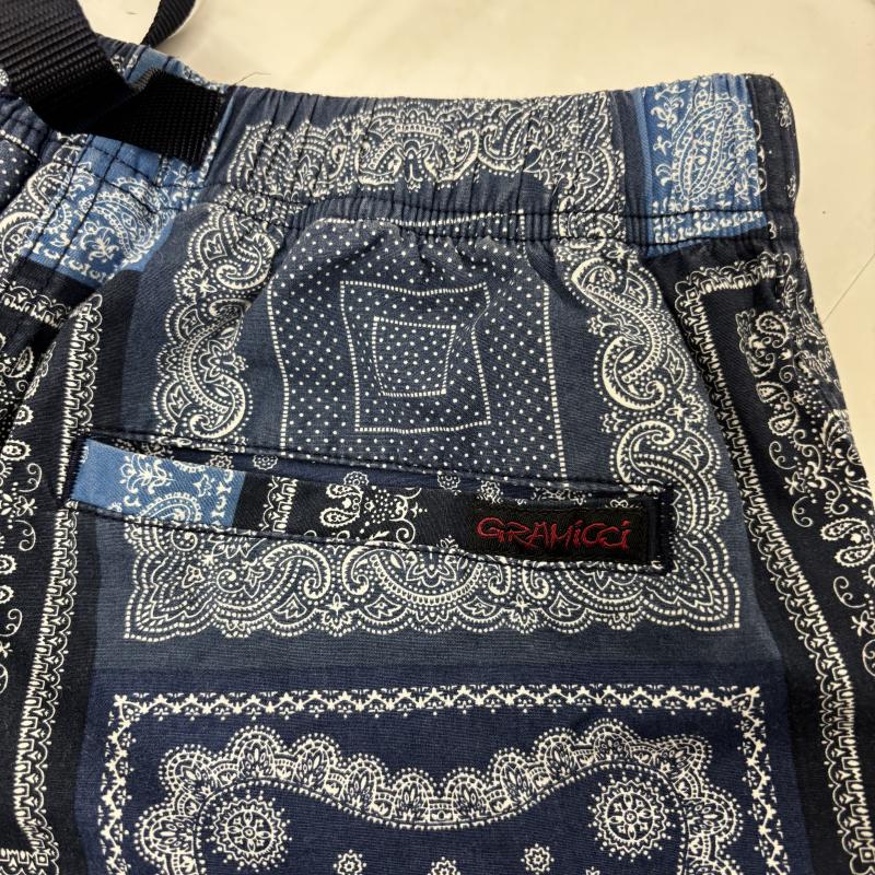 グラミチ GRAMICCI パンツ ショートパンツ ショートパンツ ウェザースタンダードショーツ GMP-21S020 VANDANA NAVY S 紺 / ネイビー / navy メンズ USED 古着 中古 50134436
